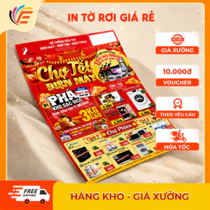 In tờ rơi A5, IN MÀU giá rẻ, Mẫu đẹp , In theo yêu cầu