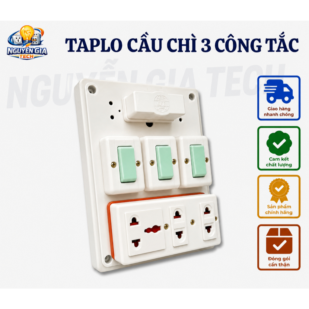 ✔ HOT SALE ✔ TAPLO CẦU CHÌ KÈM CÔNG TẮC