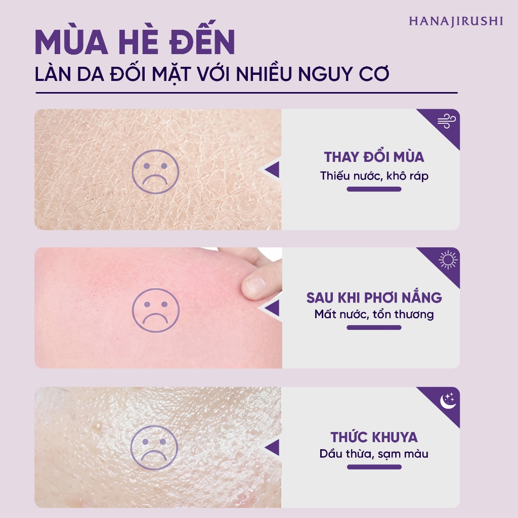 [Live KOL] Toner Hatomugi Hạt Ý Dĩ Hanajirushi Coix Seed Skin Conditioner 500ml Cấp Ẩm, Làm Dịu Da