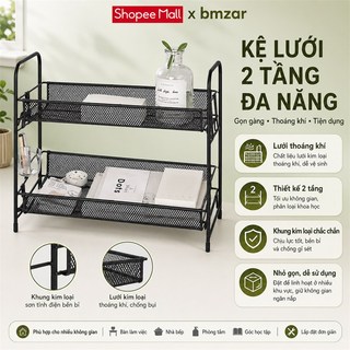 Kệ để đồ đa năng Kệ bếp đa năng thông minh Kệ mỹ phẩm 2 Tầng sắt