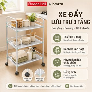BMZAR Xe Đẩy Spa có bánh xe inox