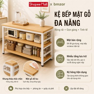 Kệ nhà bếp Đa Năng Kệ Lò Vi Sóng Cao Cấp chất Kệ  để đồ nhà bếp   Dễ Dàng Lắp Ráp
