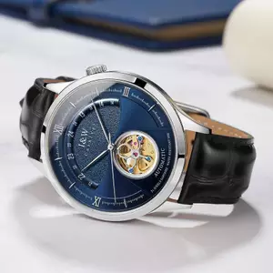 Đồng Hồ Nam Chính Hãng I&W Carnival 525G-D5 Full Box Chống Nước Kính Sapphire (Máy Cơ Tự Động)