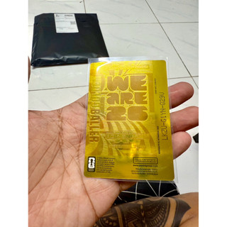 Thẻ Cầu Thủ Bóng Đá Panini Adrenalyn World Cup 2026 Golden Baller Lionel Messi M10 Siêu Hiếm ( Rare Card )