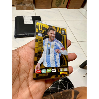 Thẻ Cầu Thủ Bóng Đá Panini Adrenalyn World Cup 2026 Golden Baller Lionel Messi M10 Siêu Hiếm ( Rare Card )
