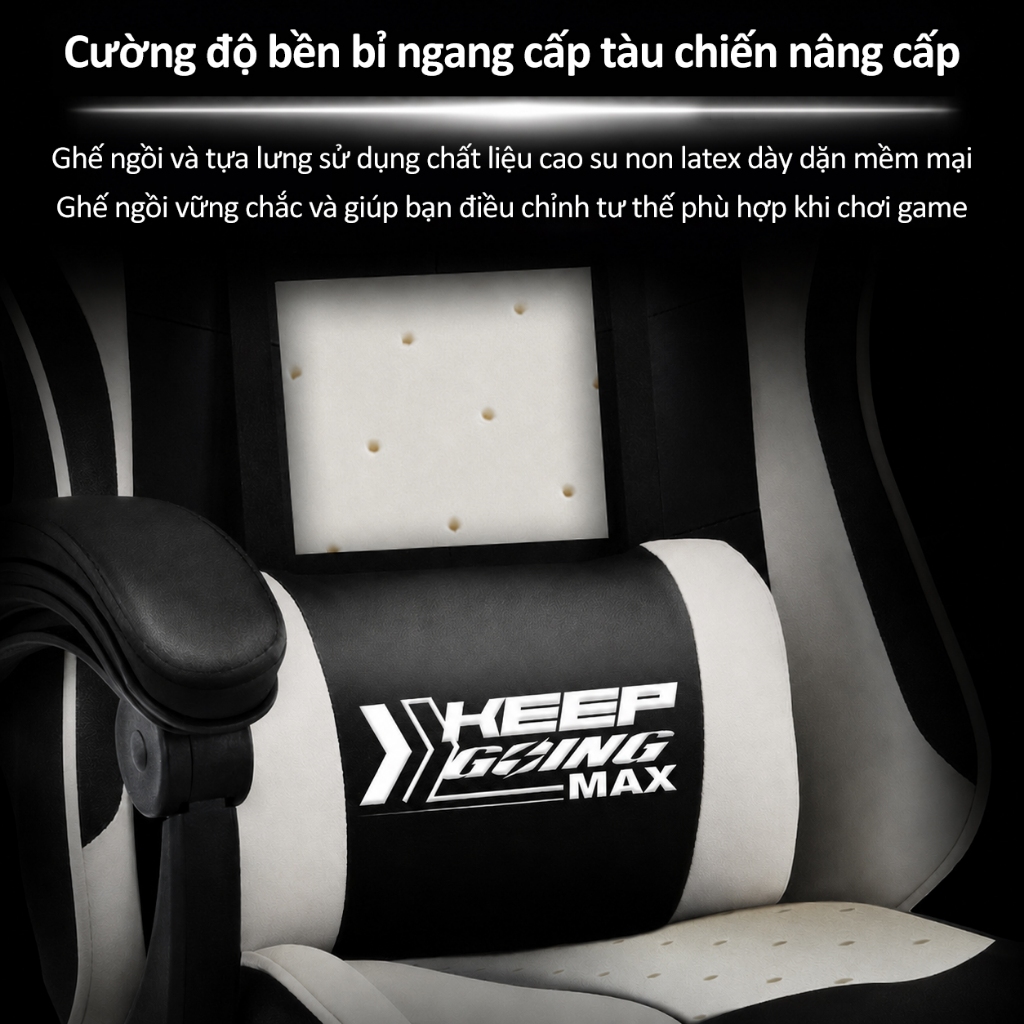 Ghế Gaming,Ghế chơi game đa chức năng,Ghế gaming công thái học bọc nệm mềm Thích hợp làm việc chơi game | BigBuy360 - bigbuy360.vn