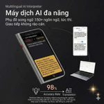 Máy phiên dịch Corisu A70 phiên dịch 2 chiều, dịch offline 21 ngôn ngữ phản hồi siêu nhanh, dịch video call — ảnh 8