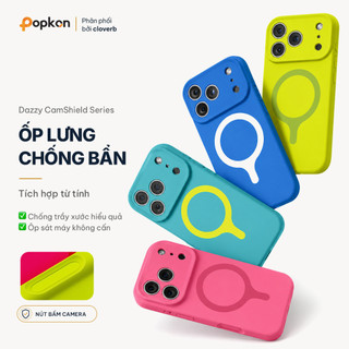 Ốp Lưng iPhone 17 Pro Max Popkon Silicone Lỏng Lót Nhung Bảo Vệ Camera
