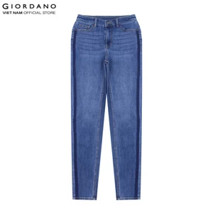 GIORDANO Quần Jeans Dài Nữ 05412031