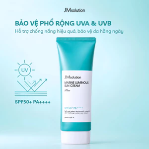 JMsolution Marine Luminous Sun Cream SPF50+ PA++++ 50ml |Sunscreen Face & Body, Dưỡng Ẩm, Không Nhờn
