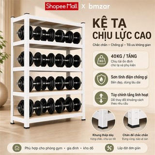 BMZAR Kệ sắt v lỗ Điều chỉnh chiều cao linh hoạt Kệ để đồ đa năng Tiện dụng hữu ích Lắp đặt không cần vít