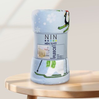 Mền tuyết Họa Tiết NIN House Siêu Mềm Mịn | Nhiều Kích Thước | Thích Hợp Cho Bé Mang Đi Học, Đi Làm