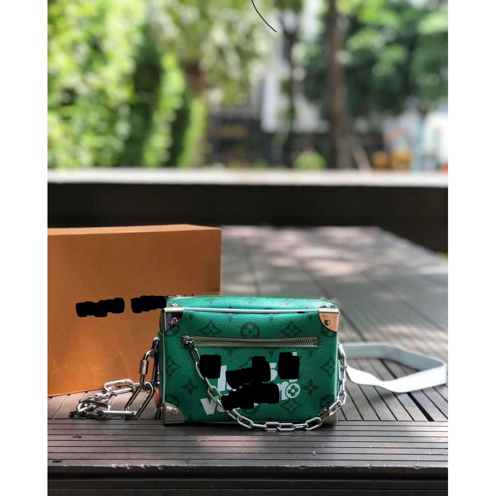 ⚡️[Hight Quality] Túi Đeo Chéo Nam Nữ \/ Gree Full Box - Điểm Nhấn Dây Phối Chữ Trắng Cao Cấp Loại 1
