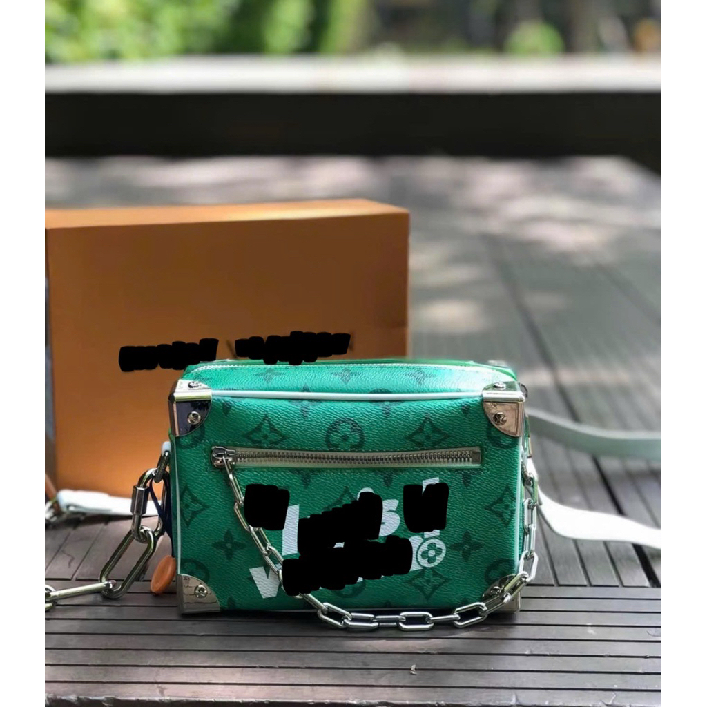 ⚡️[Hight Quality] Túi Đeo Chéo Nam Nữ \/ Gree Full Box - Điểm Nhấn Dây Phối Chữ Trắng Cao Cấp Loại 1