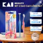 Set 2 Dao Cạo Lông Mày Lưỡi Ngắn Cao Cấp Kai Beautycare PELT-2B Dành Cho Nữ chữ T và chữ L