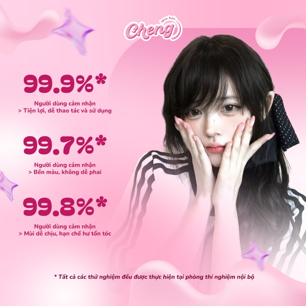 [S.VIP] Thuốc Nhuộm Tóc Màu ĐEN TUYỀN Không Tẩy Tóc | Chenglovehair, Chenglovehairs