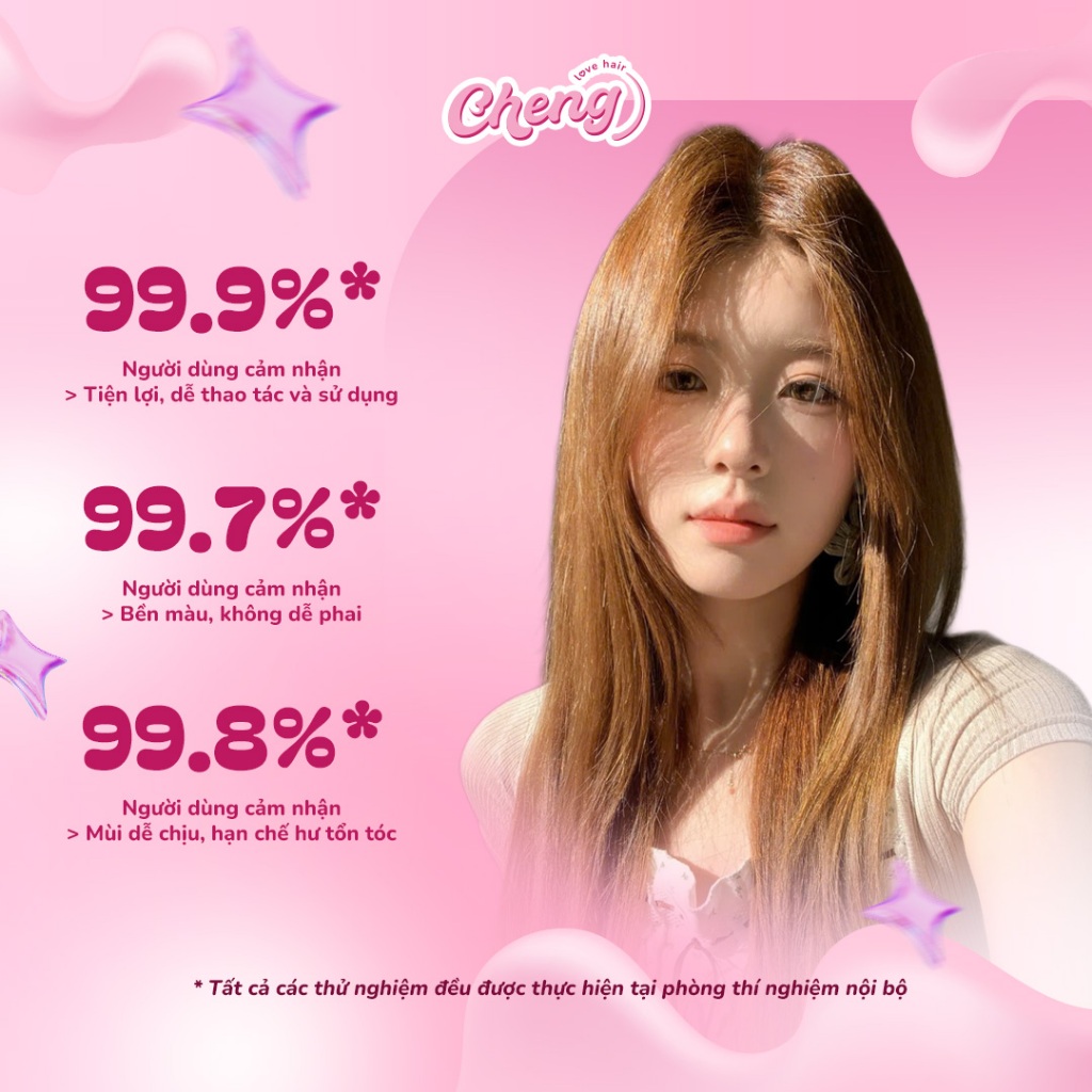 [S.VIP] Thuốc Nhuộm Tóc Màu NÂU TÂY Không Cần Tẩy | Chenglovehair, Chenglovehairs
