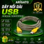 Cáp Nối Dài USB 2.0 ARIGATO 1.5M 3M 5M Tốc Độ Cao – Dây USB Nối Chuột,Phím, Dây máy in,usb...