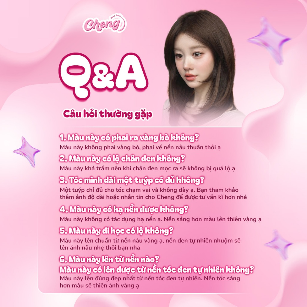 [S.VIP] Thuốc Nhuộm Tóc Màu NÂU SOCOLA - NÂU CHOCOLATE Không Tẩy | Chenglovehair, Chenglovehairs