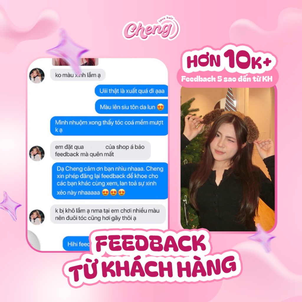 [S.VIP] Thuốc Nhuộm Tóc Màu NÂU SOCOLA - NÂU CHOCOLATE Không Tẩy | Chenglovehair, Chenglovehairs