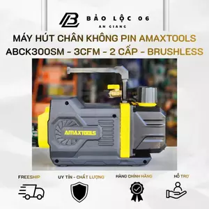 Máy hút chân không đùng pin AMAXTOOLS ABCK300SM - 2 cấp - BRUSHLESS - chân pin phổ thông
