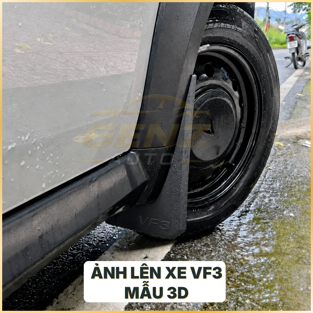 Chắn bùn VF3, VF5, VF6, VF7, VF8, Herio/Limo Green, MPV7 .. hạn chế bùn đất bắn lên xe + tặng kèm ốc