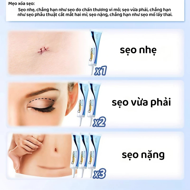 Gel Dermatix Ultra 15g - Dermatix Gel Lành Liền Phẳng Sẹo Lòi, Sẹo Lõm, Lấy Lại Làn Da Khoẻ Mạnh