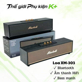 Loa Bluetooth XM-303 bass mạnh âm thanh sống động hỗ trợ USB TF FM thiết kế nhỏ gọn tiện lợi