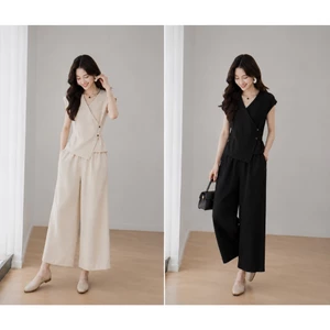 Set Bộ Nữ Hot Trend Quảng Châu – Lịch Thiệp, Sang Trọng, Che Dáng Đẹp Chất Đũi Hàn Loại 1 Cao Cấp