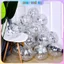 Set 5 Bong Bóng Trong Suốt Kim Tuyến, Bóng Sequin Nhiều Màu Nhà Bo Trang Trí Tiệc Tùng Size 12 Inchs