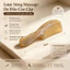 Lược Sừng Massage Da Đầu 16cm – Lược Chải Tóc Chống Rối, Giảm Gãy Rụng, Thư Giãn Da Đầu