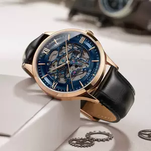 Đồng Hồ Nam Chính Hãng I&W Carnival 523G-D1 Full Box Chống Nước Kính Sapphire (Máy Cơ Tự Động)