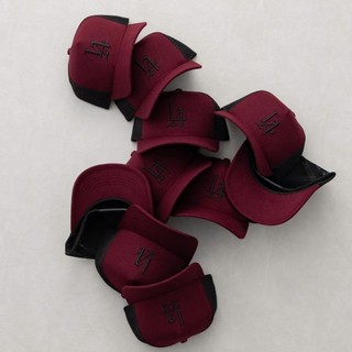 Mũ/Nón Trucker Bassic S T A M P B LA Red Maroon  - Unisex - Kaki Cotton