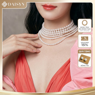 [ DAISYN ] N573 Choker, dây chuyền vòng cổ hạt Ngọc hạt trai sang trọng cho nữ