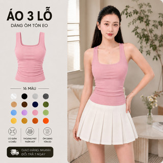 Áo Tank Top Nữ Ôm Body SUSU - Áo Ba Lỗ Nữ Bozip Cotton Co Giãn 4 Chiều, Tôn Dáng, Mặc Trong & Mặc Ngoài, Nhiều Màu