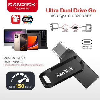 USB 3.2 OTG Sandisk Phone Drive Type-C SDDDC6-G46 32GB / 64GB / 128GB 100MB/s - Bảo hành 5 năm