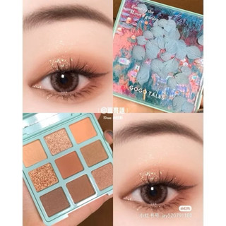 Bảng phấn mắt Eyeshadow 9 ô lấp lánh