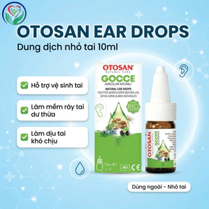 Dung Dịch Nhỏ Tai Otosan Giúp Kháng Khuẩn, Chống Viêm Nhiễm Trùng Tai (Chai 10ml)