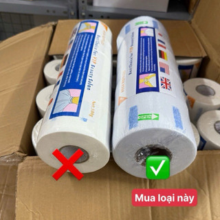 Giấy cuốn cổ chuyên dùng cắt tóc nam (lõi nhỏ tem xanh OPEN)