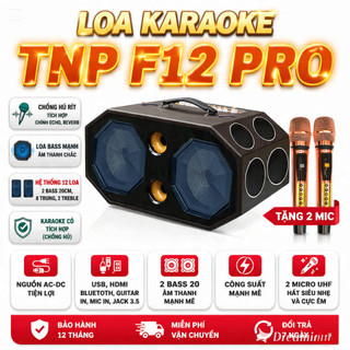 Loa Karaoke TNP F12 PRO,Tiếng Siêu Trầm, Hệ Thống 12 Loa 2 Bass 20Cm 8 Trυng 2 Treble, Nghe Nhạc Hay, Hát Karaoke Đỉnh.