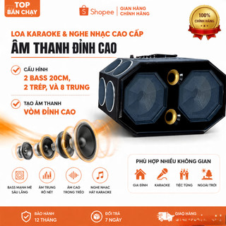 Loa Karaoke TNP F12 PRO,Tiếng Siêu Trầm, Hệ Thống 12 Loa 2 Bass 20Cm 8 Trυng 2 Treble, Nghe Nhạc Hay, Hát Karaoke Đỉnh.