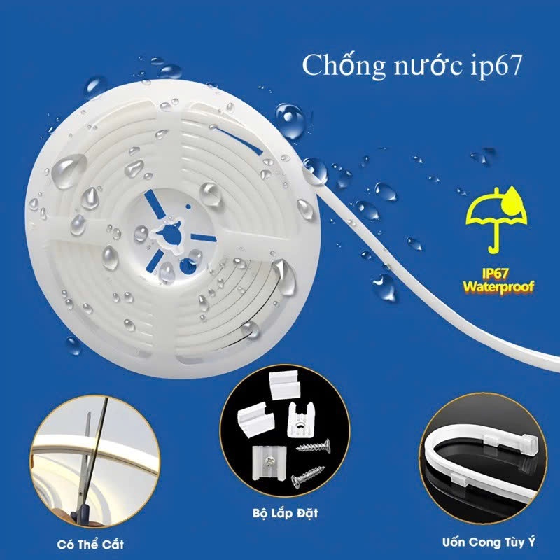 Đèn led NEON FLEX aRGB Dây đèn neon chạy đuổi trang trí phòng ngủ, decor phòng khách 5-10-15m cao cấp | BigBuy360 - bigbuy360.vn
