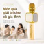 Micro Karaoke Bluetooth YS-69 Không Dây, Loa Kép 3W x2, Pin 2600mAh, Hỗ Trợ MicroSD MP3 Cổng 3.5mm