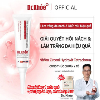 Dr Khỏe - Lăn nách khử mùi, làm sáng da, giảm thâm sạm vùng nách, vùng bẹn, và các vùng nhạy cảm