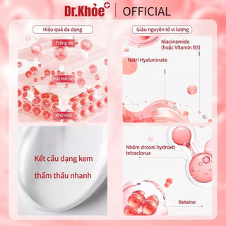 Dr Khỏe - Lăn nách khử mùi, làm sáng da, giảm thâm sạm vùng nách, vùng bẹn, và các vùng nhạy cảm