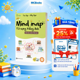 Sách - Mind map từ vựng tiếng Anh cho học sinh tiểu học