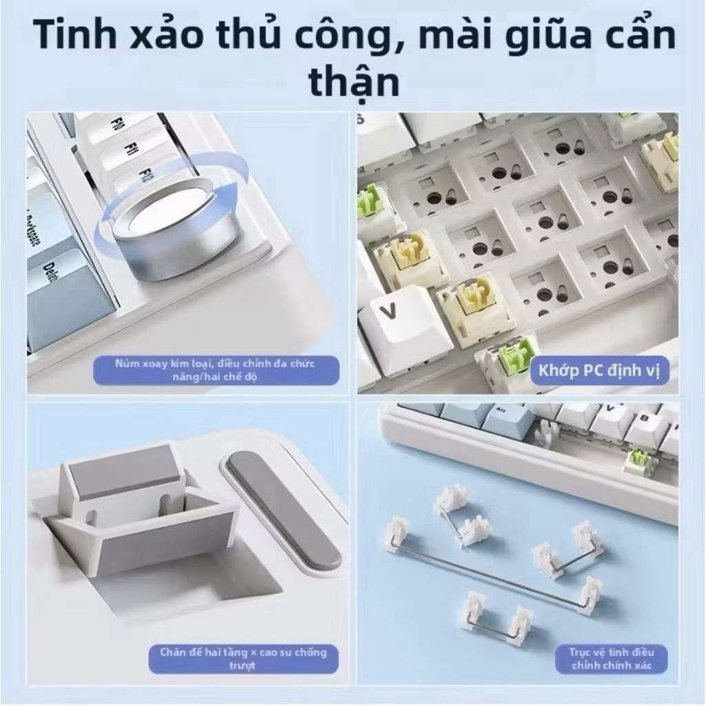 [Hoả tốc] AULA F75 Bàn Phím Cơ Quốc Dân | Gasket Mount  | Hotswap | Wireless 3 Mode | BigBuy360 - bigbuy360.vn