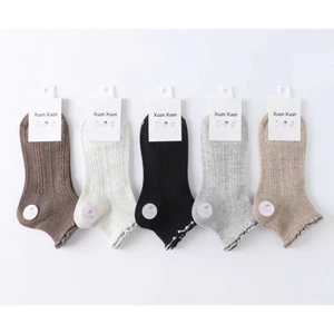 🧦Vỉ 10 Đôi Tất Nữ Cổ Ngắn Cổ Cao – Vớ Cotton Thoáng Khí, Co Giãn Êm Chân, Phong Cách Hàn Quốc