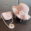 MŨ CÓI HOA KÈM TÚI XÁCH CHO BÉ – SET ĐI BIỂN SIÊU XINH 🌸👒