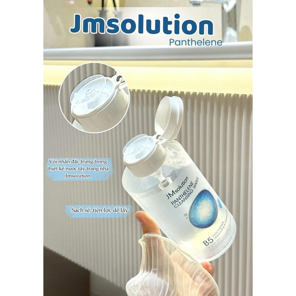 ( Hàng công ty) Tẩy trang B5 JM Solution 500ml/850ml giúp sạch sâu và cấp ẩm da-ThyLee